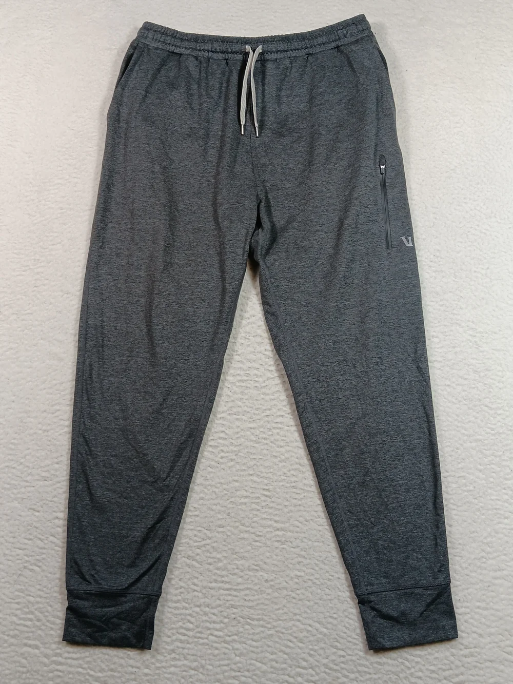 Vuori Pants Mens XL Heathered Charcoal Sunday Performance Jogger Athletic Slim